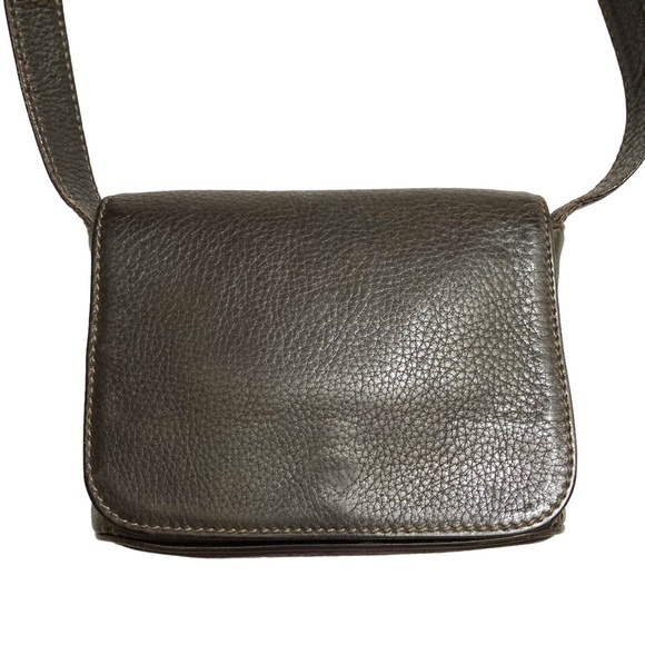 Coach Vintage 4929 Sonoma Brown Pebbled Leather Shoulder Bag Purse
